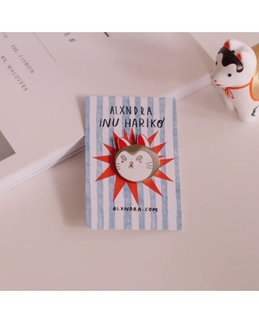 Enamel Pins - Inu Hariko ALXNDRA broches and pins hat pin badges collectible