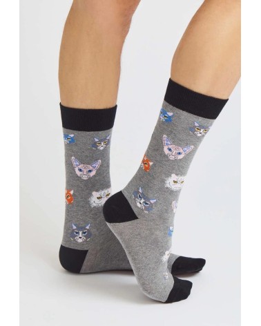 Chaussettes - BeCats - Chats Besocks jolies pour femme originales pour homme chausset rigolotes drole Suisse