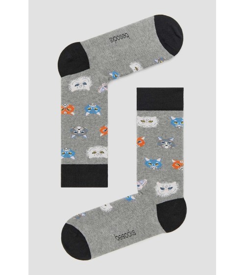 Chaussettes - BeCats - Chats Besocks jolies pour femme originales pour homme chausset rigolotes drole Suisse