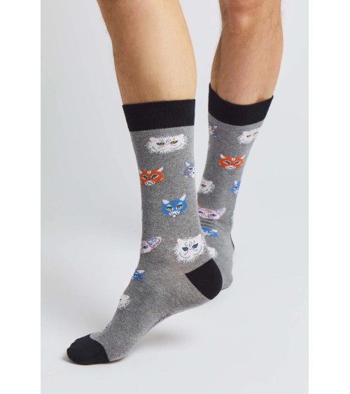 Chaussettes - BeCats - Chats Besocks jolies pour femme originales pour homme chausset rigolotes drole Suisse