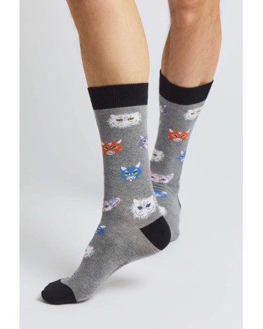 Chaussettes - BeCats - Chats Besocks jolies pour femme originales pour homme chausset rigolotes drole Suisse