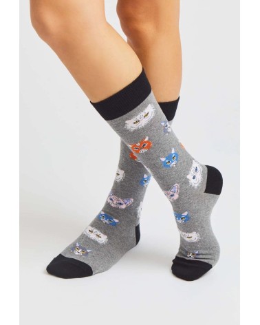 Chaussettes - BeCats - Chats Besocks jolies pour femme originales pour homme chausset rigolotes drole Suisse