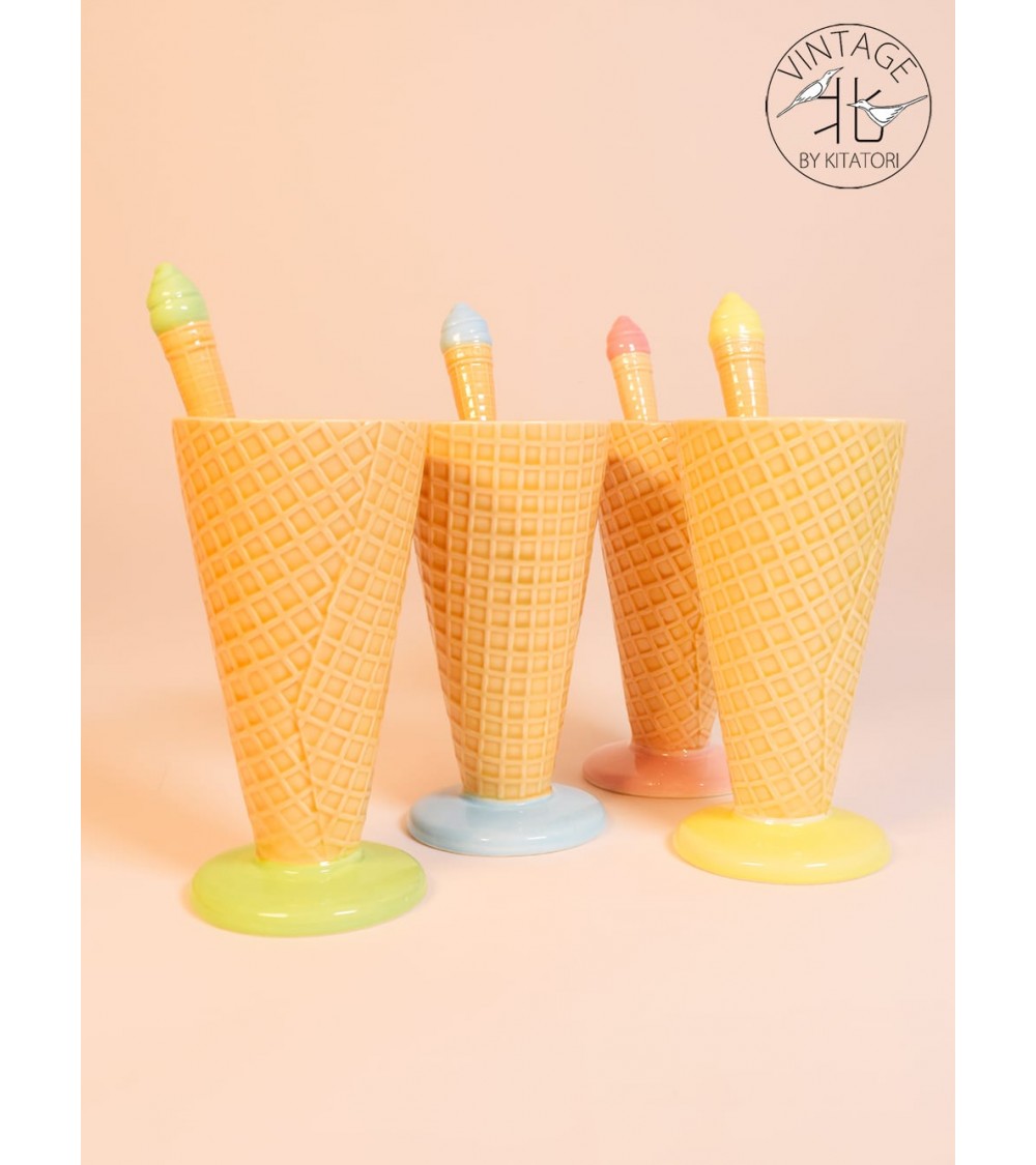 Coppa di Gelato Vintage kitatori mobili Oggetto di design vintage svizzera