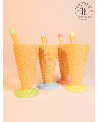 Coppa di Gelato Vintage kitatori mobili Oggetto di design vintage svizzera