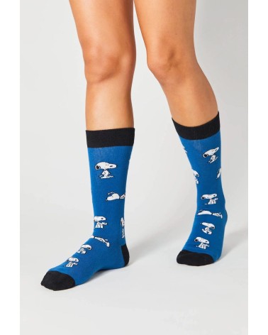 Socks - Be Snoopy - Blue Besocks funny crazy cute cool best pop socks for women men