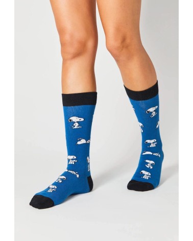 Calzini - Be Snoopy - Blu Besocks calze da uomo per donna divertenti simpatici particolari