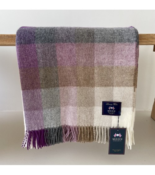 HARLEQUIN Clover - Coperta di lana merino Bronte by Moon di qualità per divano coperte plaid
