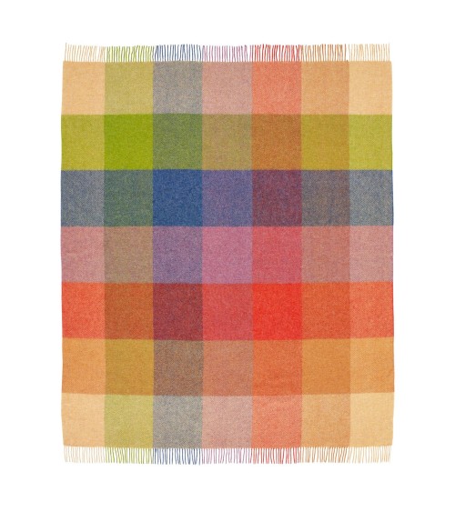 HARLAND Sunset - Coperta di pura lana vergine Bronte by Moon di qualità per divano coperte plaid