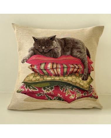 British shortair - Cushion cover Yapatkwa best throw pillows sofa cushions covers decorative