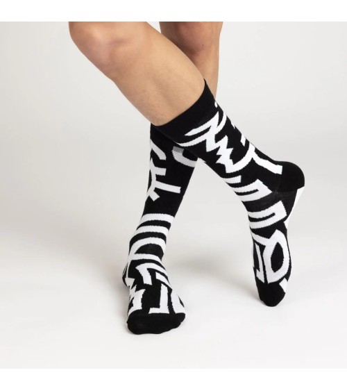 Socks - Bleg - Limited Edition Label Chaussette funny crazy cute cool best pop socks for women men