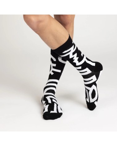 Socks - Bleg - Limited Edition Label Chaussette funny crazy cute cool best pop socks for women men