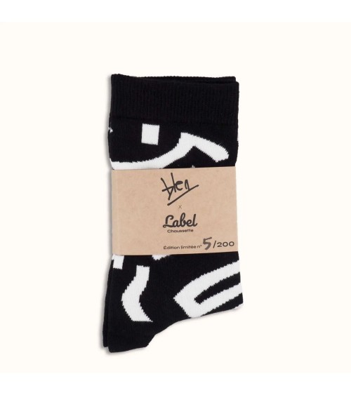 Chaussettes - Bleg - Edition Limitée Label Chaussette calendrier de l avent chaussettes jolies chausset pour homme femme fant...