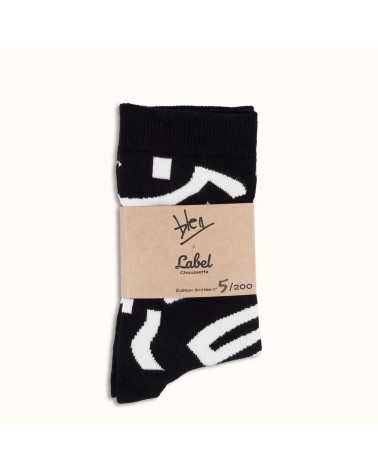 Chaussettes - Bleg - Edition Limitée Label Chaussette calendrier de l avent chaussettes jolies chausset pour homme femme fant...