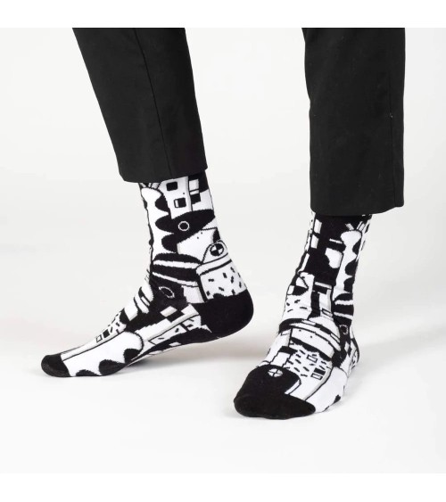 Calzini - Polka Label Chaussette calze da uomo per donna divertenti simpatici particolari