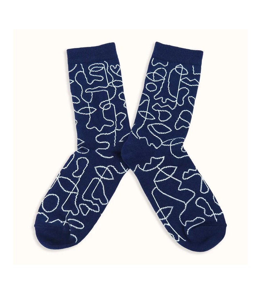 Chaussettes - Hugal - Edition Limitée Label Chaussette jolies pour femme originales pour homme chausset rigolotes drole Suisse