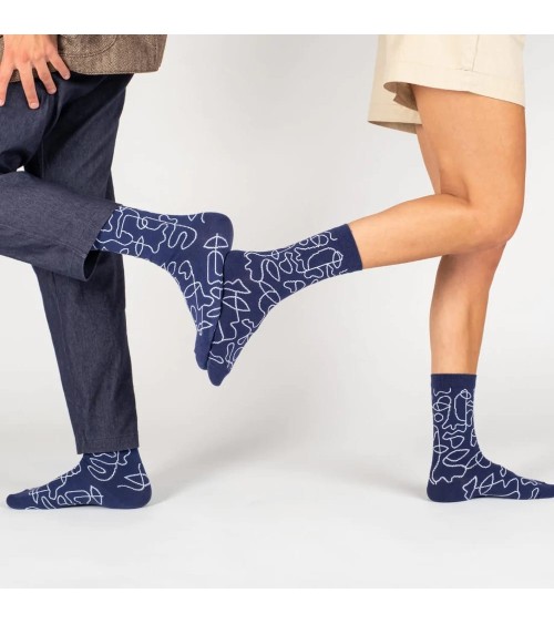 Socken - Hugal - Limitierte Auflage Label Chaussette socke kuschelsocken für damen lustig herren farbige coole socken