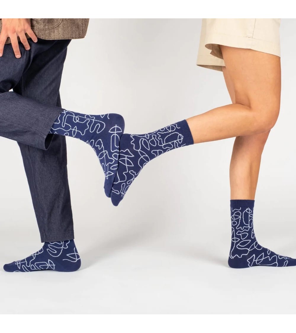 Socken - Hugal - Limitierte Auflage Label Chaussette socke kuschelsocken für damen lustig herren farbige coole socken