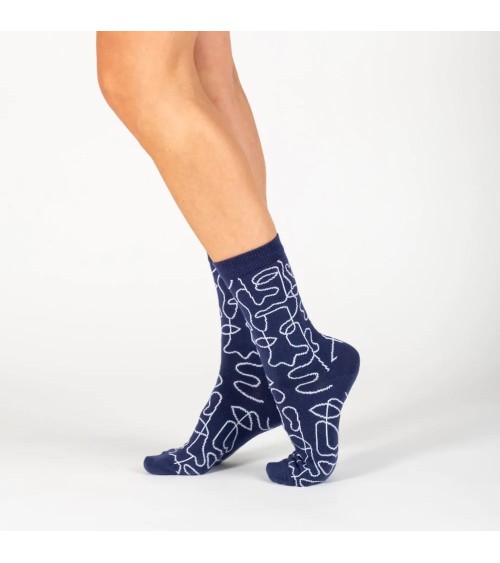 Chaussettes - Hugal - Edition Limitée Label Chaussette jolies pour femme originales pour homme chausset rigolotes drole Suisse