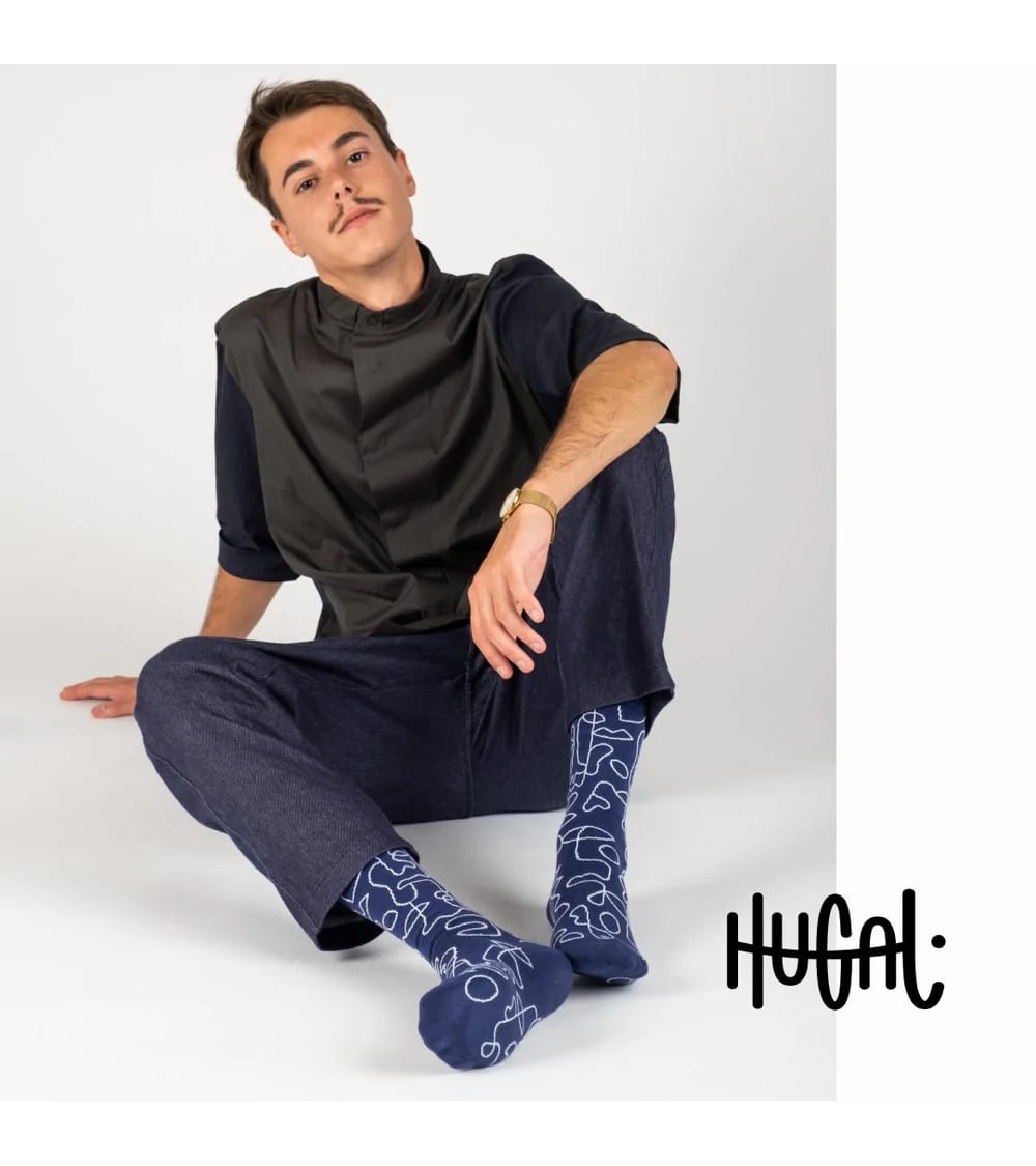 Socks - Hugal - Limited Edition Label Chaussette funny crazy cute cool best pop socks for women men