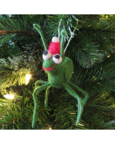 Grillo di Natale - Decorazione natale Felt so good Decorazioni natalizie eleganti particolari decoro natale decorazione alber...