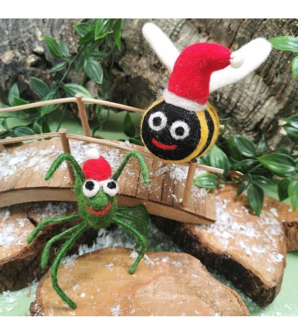 Grillo di Natale - Decorazione natale Felt so good Decorazioni natalizie eleganti particolari decoro natale decorazione alber...