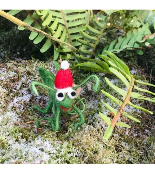 Grillo di Natale - Decorazione natale Felt so good Decorazioni natalizie eleganti particolari decoro natale decorazione alber...