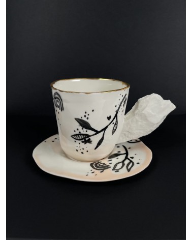 Tazza da caffè di porcellana - Pupa x Maison Dejardin Maison Dejardin caffè espresso tazza particolari
