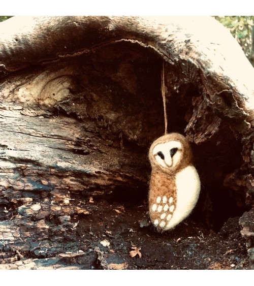 Tyto die Schleiereule - Weihnachtliche Hängedeko Felt so good Weihnachtsdekoration kaufen Weihnachtsbaum Deko Ideen 2024 Tren...