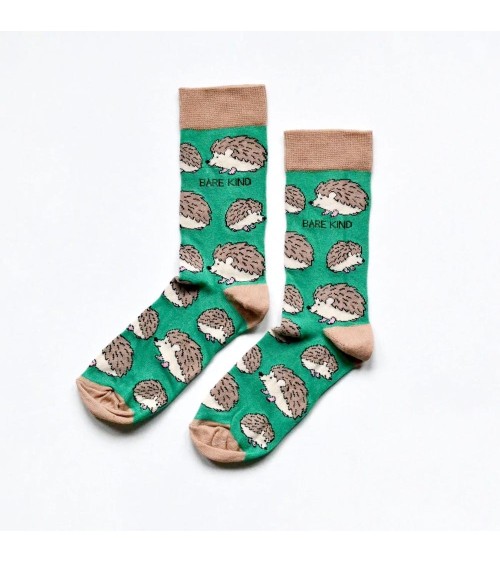 Save the Hedgehogs - Bamboo Socks Bare Kind funny crazy cute cool best pop socks for women men