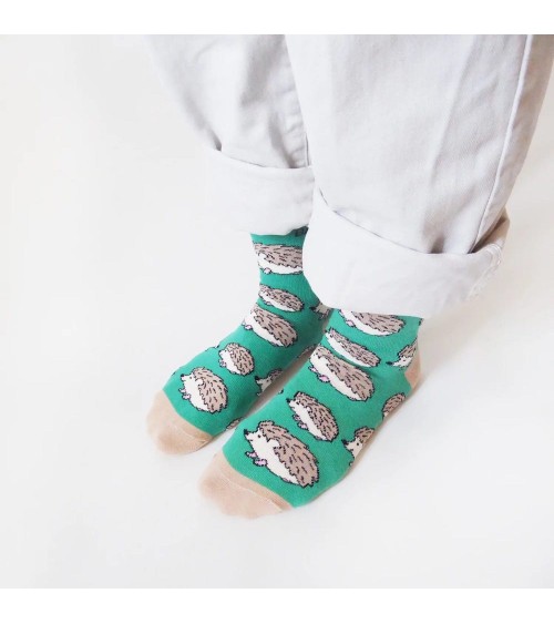 Save the Hedgehogs - Bamboo Socks Bare Kind funny crazy cute cool best pop socks for women men
