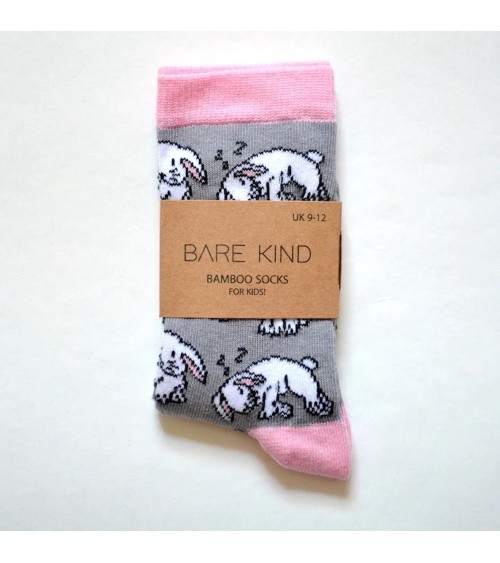 Rettet die Kaninchen - Bambus Kindersocken Bare Kind socke kuschelsocken für damen lustig herren farbige coole socken