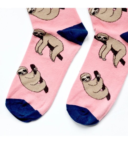 Save the Sloths - Bamboo Socks Bare Kind funny crazy cute cool best pop socks for women men