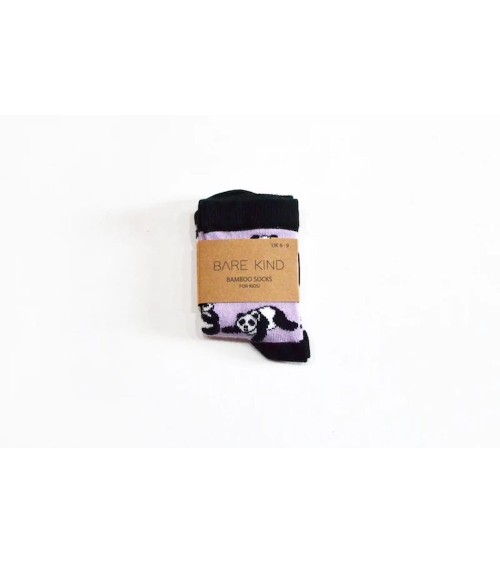 Save the Pandas - Bamboo Kids Socks Bare Kind funny crazy cute cool best pop socks for women men