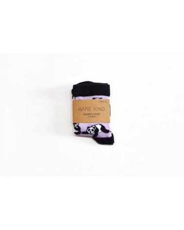 Save the Pandas - Bamboo Kids Socks Bare Kind funny crazy cute cool best pop socks for women men