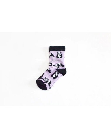 Save the Pandas - Bamboo Kids Socks Bare Kind funny crazy cute cool best pop socks for women men