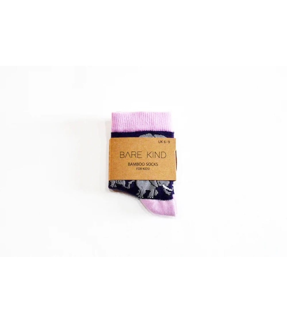 Rettet die Elefanten - Bambus Kindersocken Bare Kind socke kuschelsocken für damen lustig herren farbige coole socken