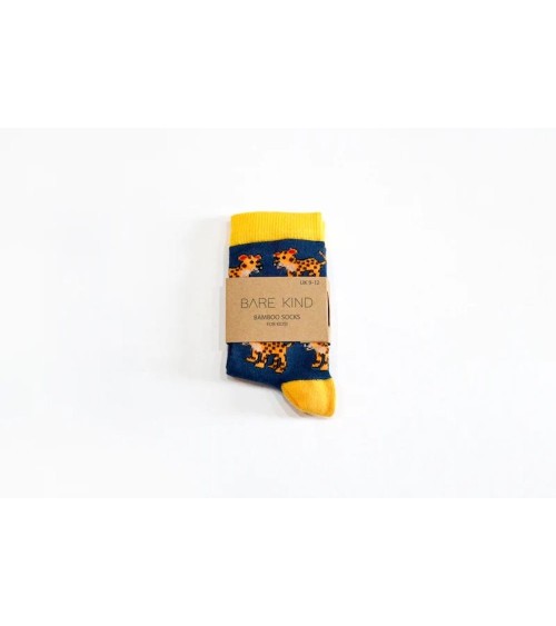 Save the Leopards - Kids Bamboo Socks Bare Kind funny crazy cute cool best pop socks for women men