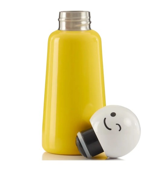 Thermo Trinkflasche - Skittle Bottle 300ml - Gelb und Weiß Lund London trink thermos flaschen wasserflaschen sport kaufen