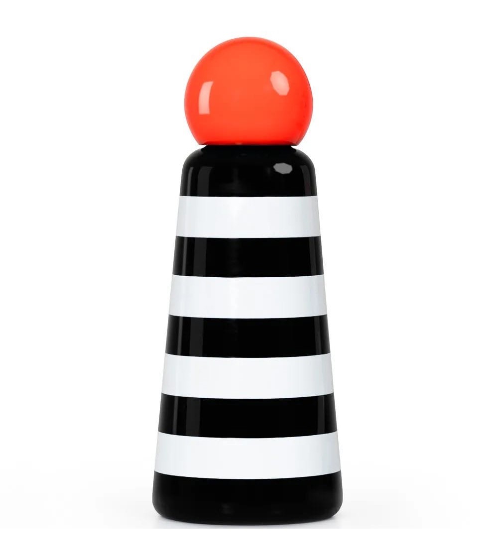 Gourde Isotherme - Skittle Bottle 500ml - Rayures & Corail Lund London gourde sport metal d eau aluminium thé design