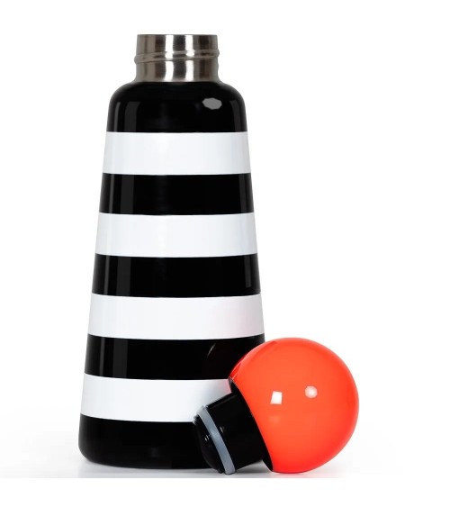 Thermo Trinkflasche - Skittle Bottle 500ml - Streifen und Koralle Lund London trink thermos flaschen wasserflaschen sport kaufen