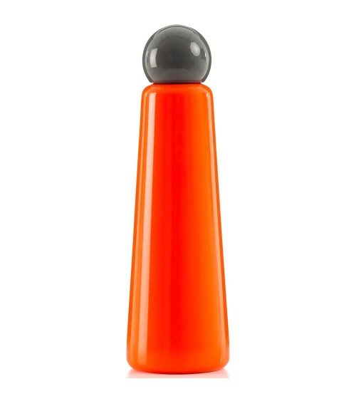 Thermo Flask - Skittle Bottle 750ml - Coral and Dark Grey Lund London best water bottle