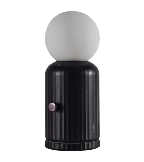 Skittle Lamp - Nero - Lampada da tavolo senza fili Lund London Lampade led design moderne salotto