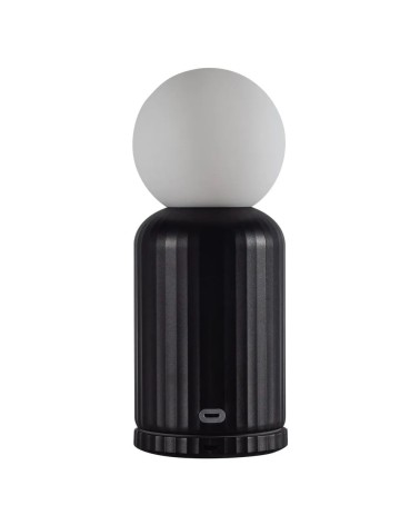 Skittle Lamp - Nero - Lampada da tavolo senza fili Lund London Lampade led design moderne salotto