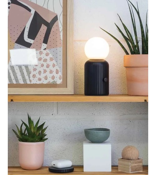 Skittle Lamp - Schwarz - Kabellose LED Tischlampe Lund London tischleuchte led modern designer kaufen