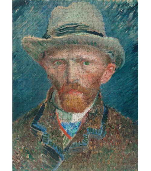 Autoportrait de Vincent van Gogh - Puzzle 1000 pièces Pomegranate Puzzles adulte design art the jigsaw suisse