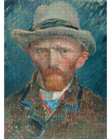Selbstportrait von Vincent van Gogh - Puzzle 1000 Teile Pomegranate the Jigsaw happy art puzzle spiele der Tages für Erwachse...