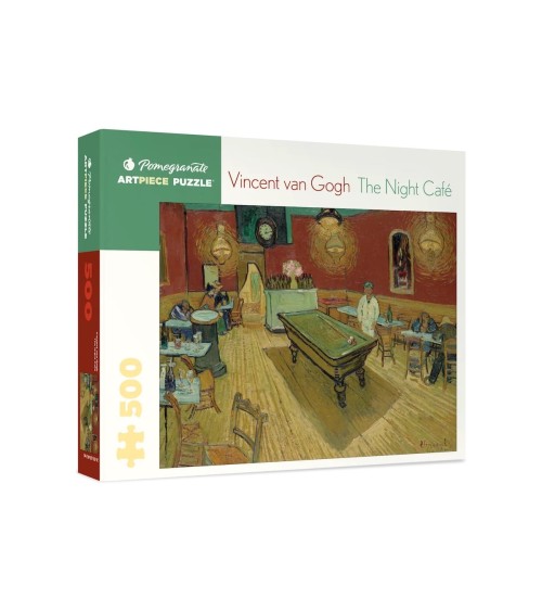 The Night Cafe - Vincent van Gogh - 500-piece Jigsaw Puzzle Pomegranate art puzzle jigsaw adult picture puzzles