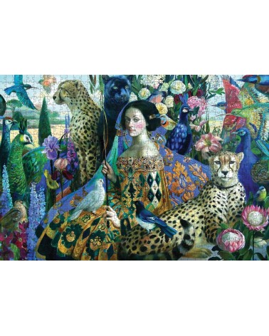 The Tamer - Olga Suvorova - 1000-piece Jigsaw Puzzle Pomegranate art puzzle jigsaw adult picture puzzles