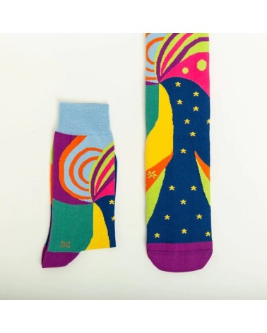 Socken - Portrait de Félix Fénéon Curator Socks socke kuschelsocken für damen lustig herren farbige coole socken