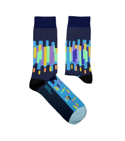 Socken - Boulevard Montmartre bei Nacht Curator Socks socke kuschelsocken für damen lustig herren farbige coole socken